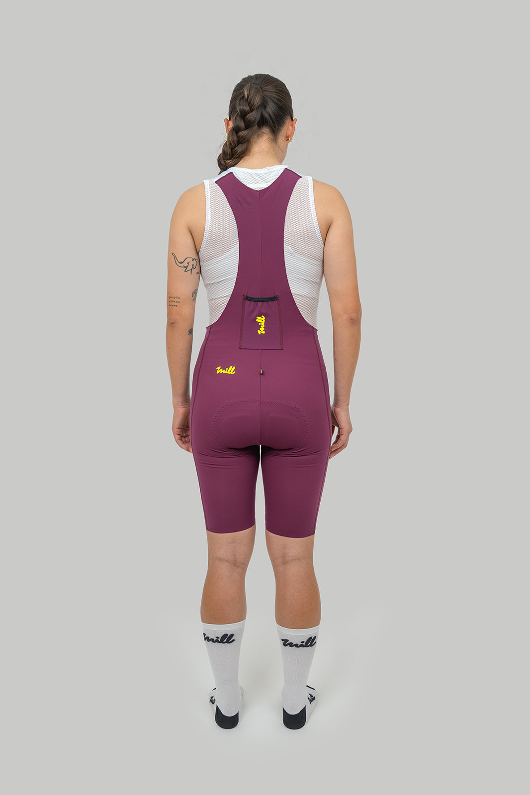 Bibshort RR – Femme (Burgundy)
