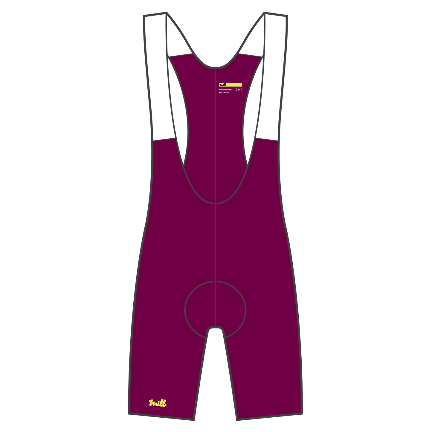 Bibshort RR – Homme (Burgundy)