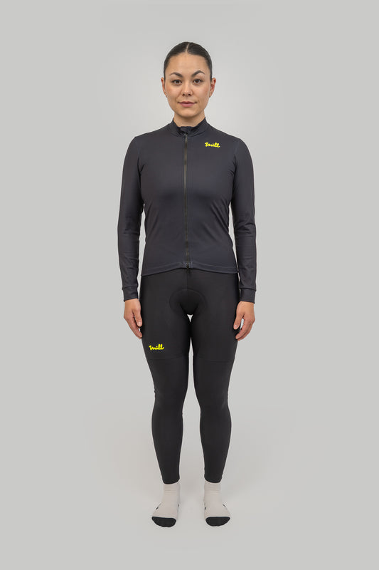 Maillot AA thermal LS Unisexe (Noir-010)