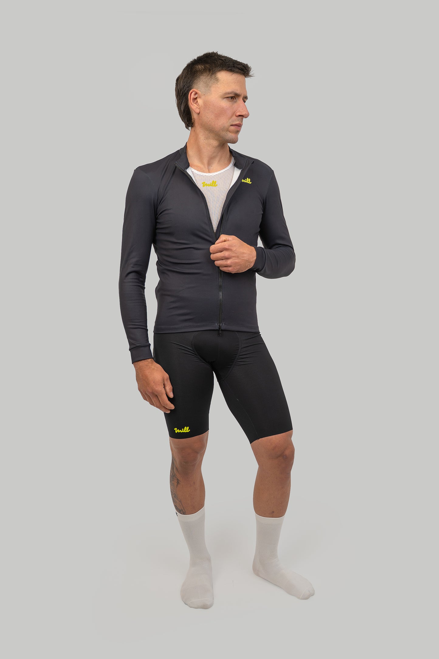 AA Thermal Long Sleeve Jersey - Unisex (Black)