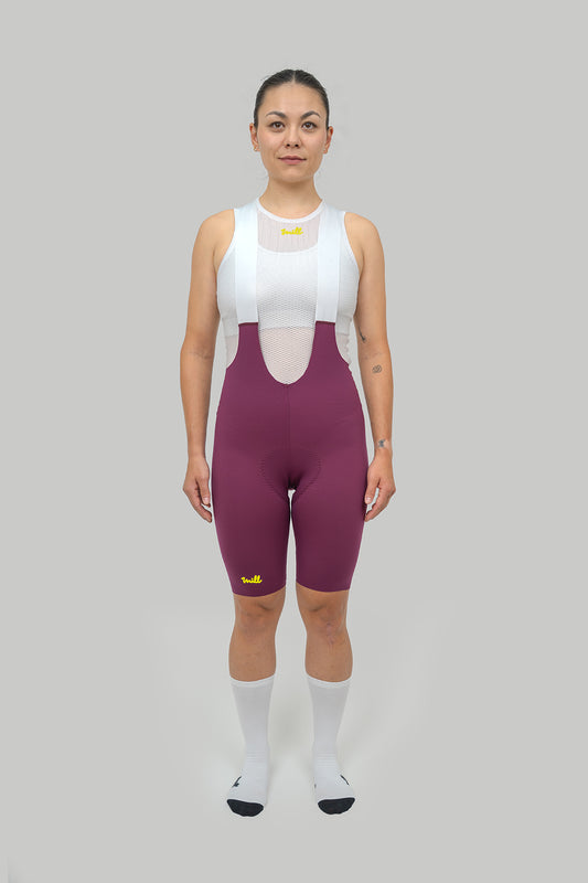 Bibshort RR – Femme (Burgundy)