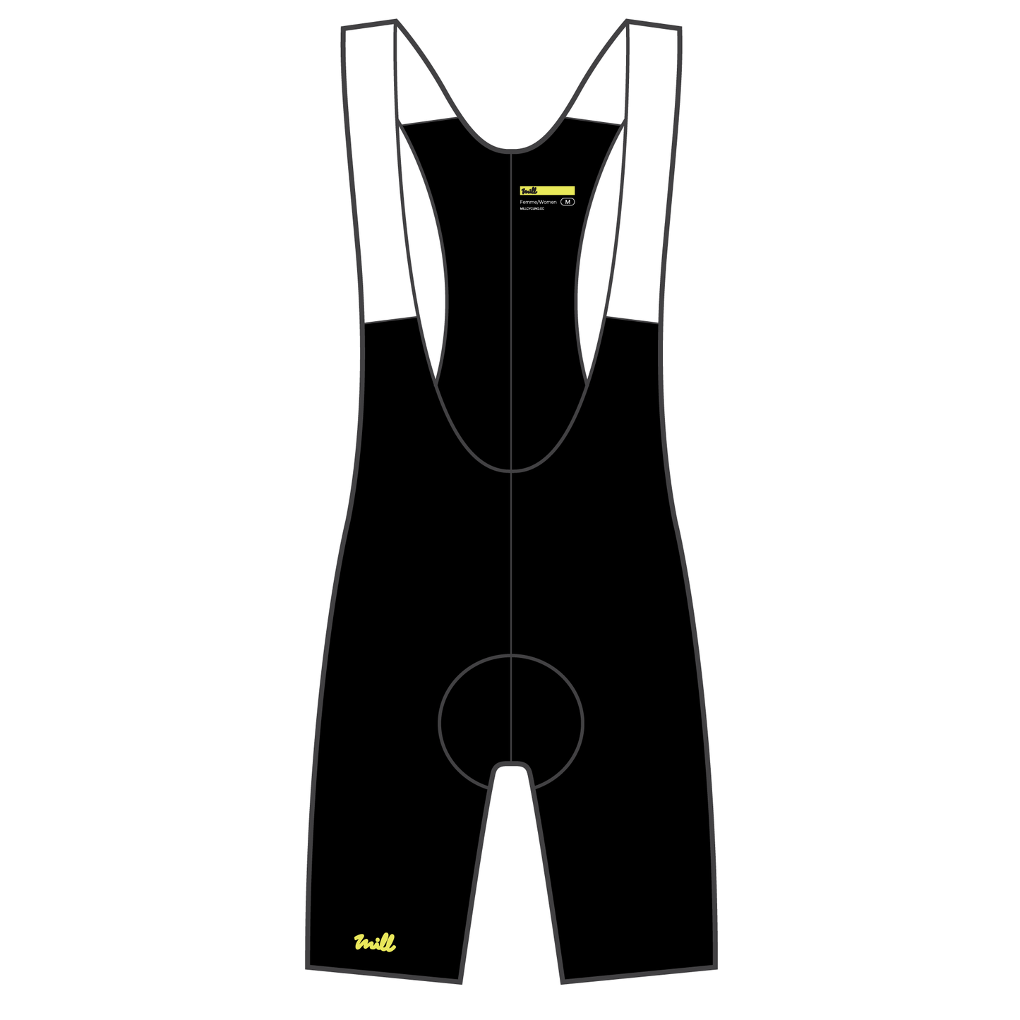 Bibshort RR – Femme (Black)