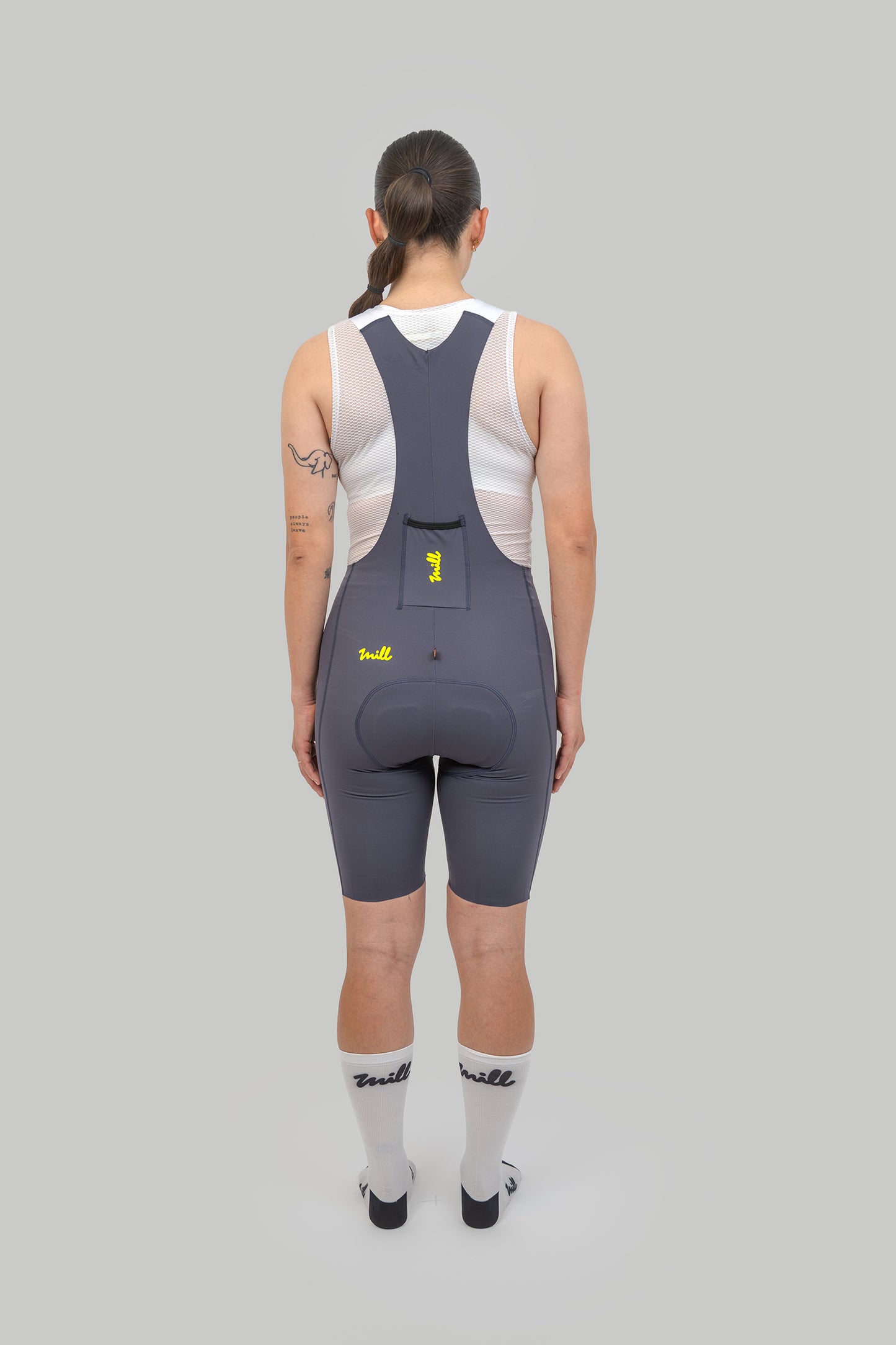 RR Women's bibshort (Deep Grey)