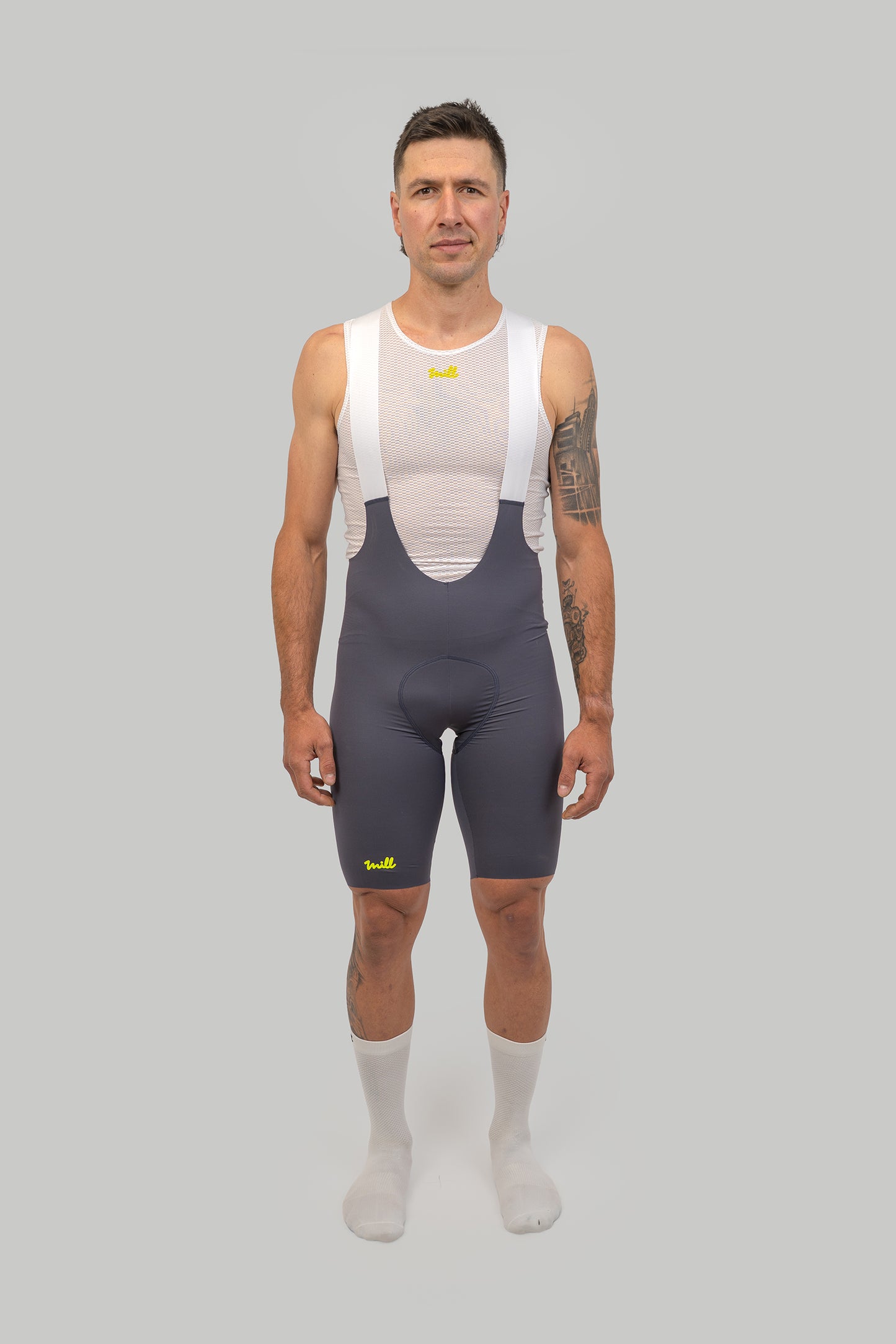 RR Men's Bibshort (Deep Grey)